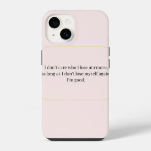 Citação de amor próprio minimalista - Inspiração