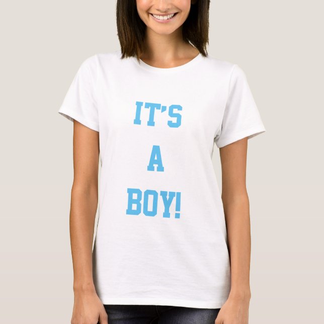 Citação de camisa é um menino (Frente)