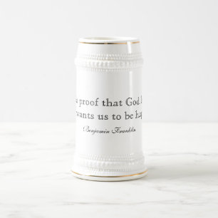 Citação de Cerveja Stein