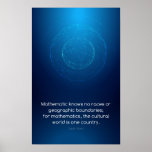 Citação de David Hilbert - Posters de matemática<br><div class="desc">Citação de David Hilbert - Posters de matemática</div>