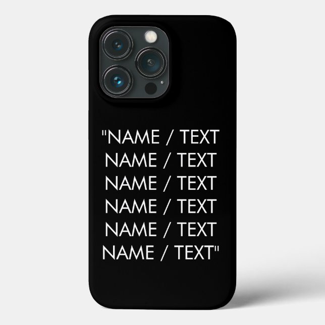 Citação de frase de texto personalizada em branco  (Verso)