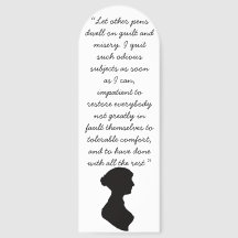 Citação de Jane Austen sobre escrita