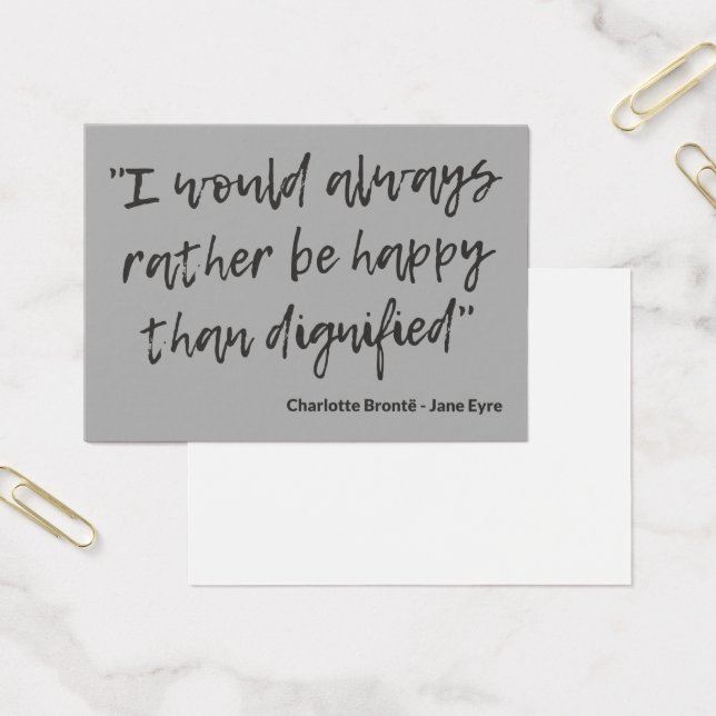 Citação de Jane Eyre I (Escritótio)