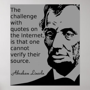 Citação de Lincon Poster