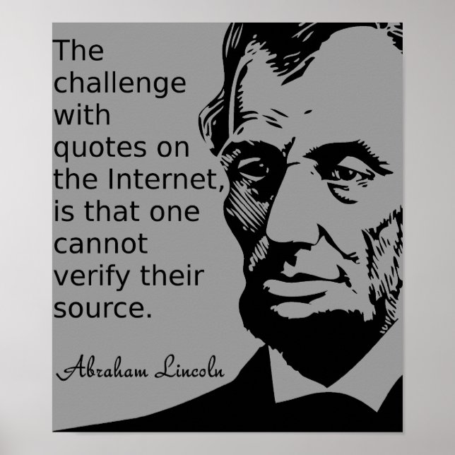 Citação de Lincon Poster (Frente)