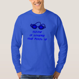 Citação de Natações engraçada - Camisa de Capa lon