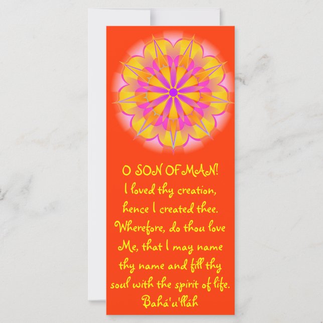 Citação de Palavras Ocultas de Criação (Frente)