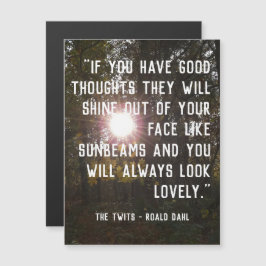 Citação de Uplifing Personalizável Magnética - Roa