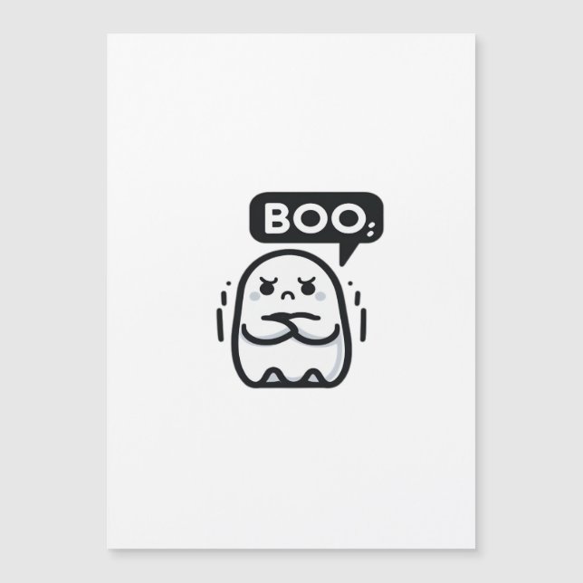 Citação Divertida de Desaprovação Boo (Frente)