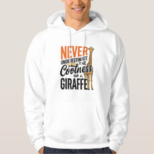 Citação Engraçada de Girafa Camiseta Vintage Vetor