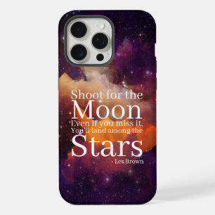 Citação Inspiradora Nebulosa Laranja Roxa