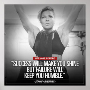 Citação Inspiradora - Poster de Motivação de W