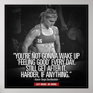 Citação Inspiradora - Poster de Motivação de W