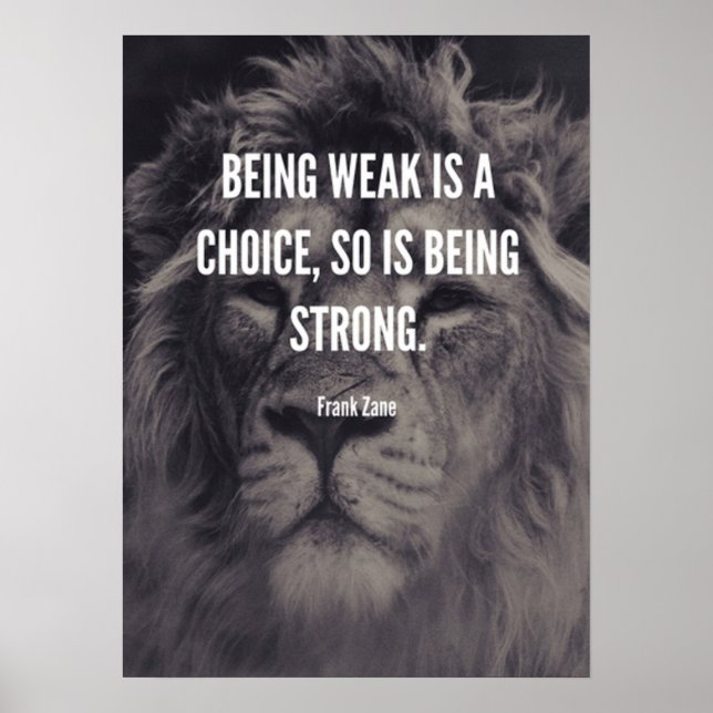 Citação Inspiradora - Poster de Motivação de Worko (Frente)