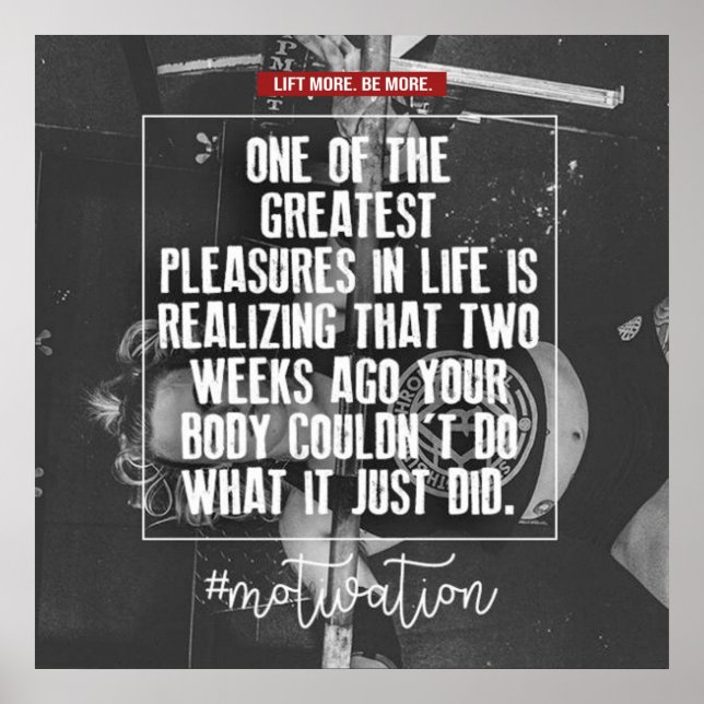 Citação Inspiradora - Poster de Motivação de Worko (Frente)