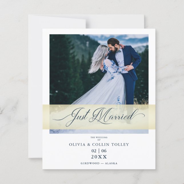 Citação Letterícia do Recem casados de Foto Barata (Frente)