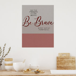 Citação Motivacional – Impressão Minimalista de Pa