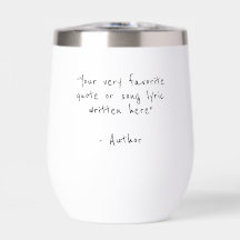 Citação personalizada - crie a sua