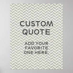 Citação personalizada, Poster Inspiracional, che