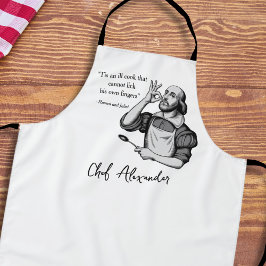 Citação Shakespeare, Engraçada por Chef Moderno Pe
