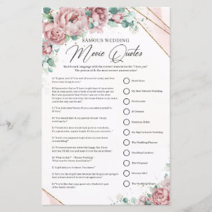 Citações de Filmes de Casamento Famoso de Floral