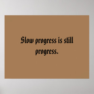 Citações de Motivação GYM E Poster de Castanho Cla