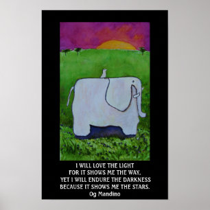 Citações de Og Mandino - POSTER