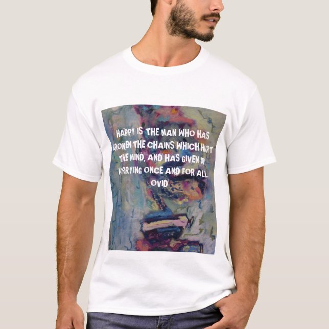 CITAÇÕES DE OVID - CAMISA (Frente)
