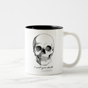 Citações de Sherlock eu Covet sua caneca gótico do