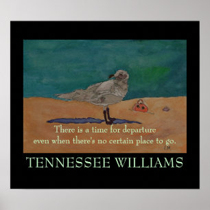 Citações de Tennessee Williams - POSTER