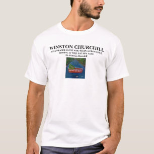 CITAÇÕES DE WINSTON CHURCHILL - CAMISA