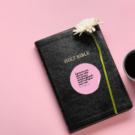 Citações do Evangelho, Adesivo de Versículo Bíblic