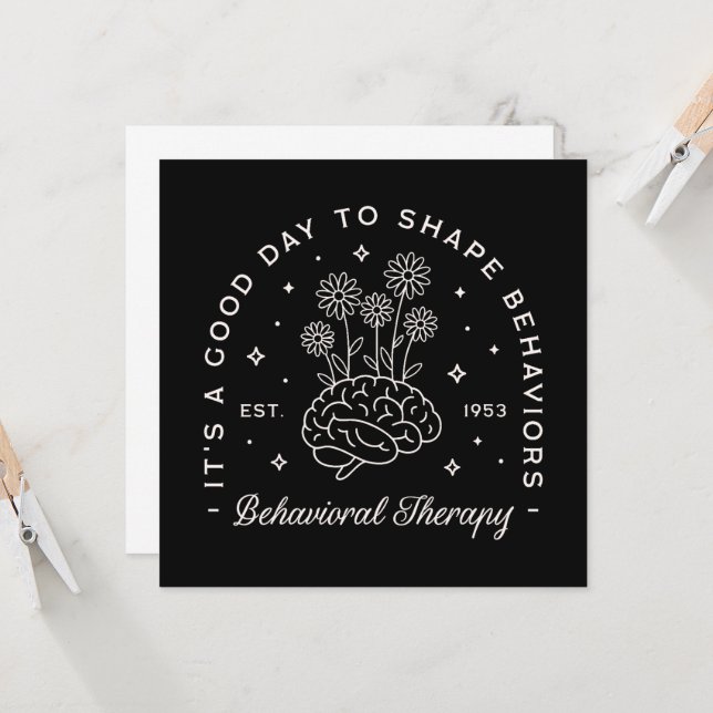 Citações do terapeuta da terapia comportamental (Frente/Verso In Situ)