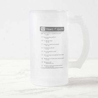 citações em uma caneca gelado - personalizada