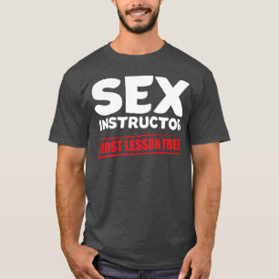 Citações engraçadas Sey Camisa de Instrutor Presen