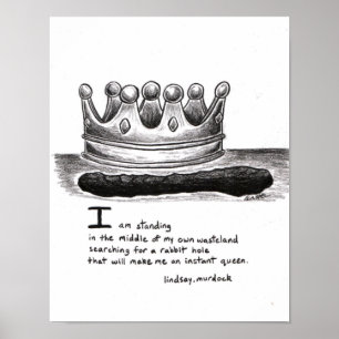 Citações inspiradas do furo de coelho do poster 