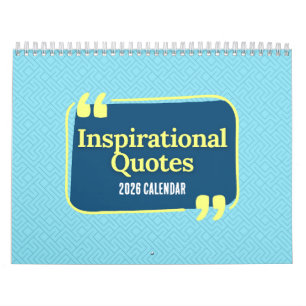 Citações Inspiradoras Calendário 2026