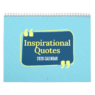 Citações Inspiradoras Calendário 2026