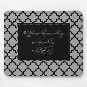 Citações inspiradores modernas Mousepad