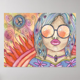 Citrinia | Raparigas De Absorção | Poster de 24" x