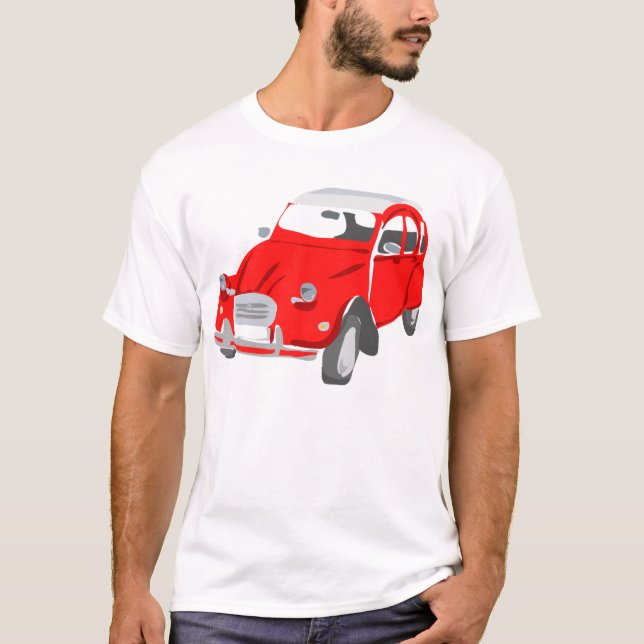 Citroen 2 CV Car T-Shirt (Frente)