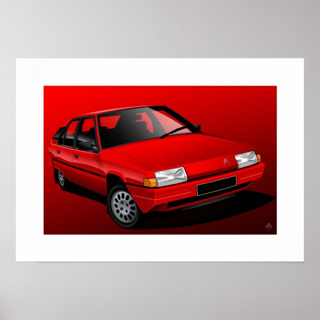 Citroen BX Poster (Frente)