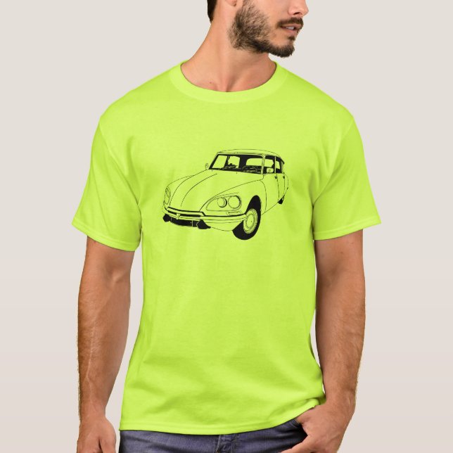 Citroen DS inspirou o t-shirt (Frente)