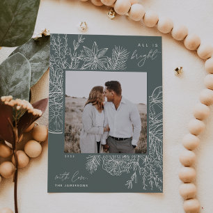 Citros e especiarias Cartão de Feriado de Foto B