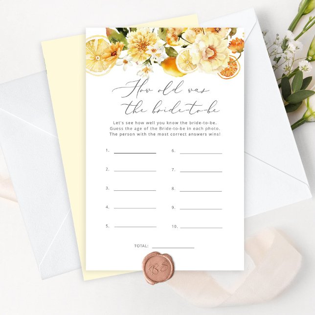 Citros flóricos Quantos anos a noiva tinha para se (Criador carregado)