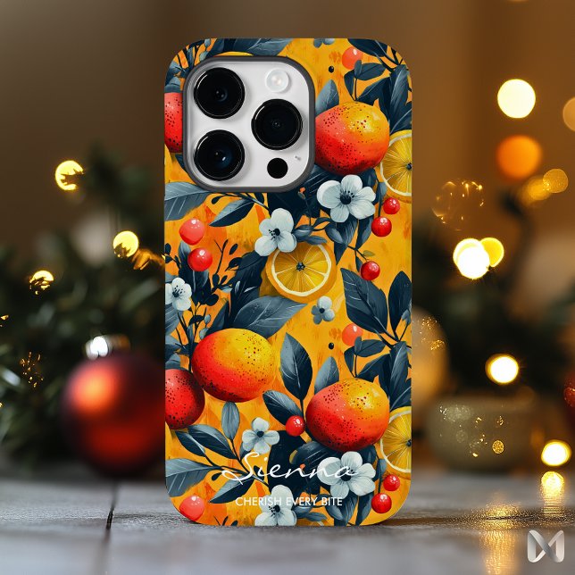 Citrus e Berry Patterno vibrantes para uma aparênc (Criador carregado)