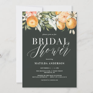 Citrus, laranja + chá de panela florescente