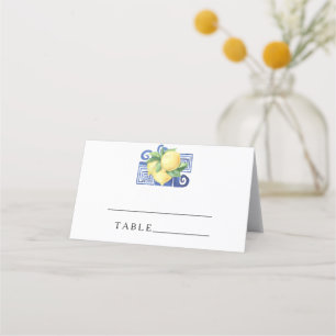 Citrus limon - cartões de casamento