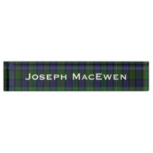 Clã Clã Clã MacEwen - Nameplate Personalizado