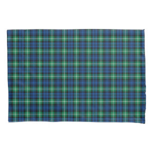 Clã xadrez escocesa azul e verde de Lamont